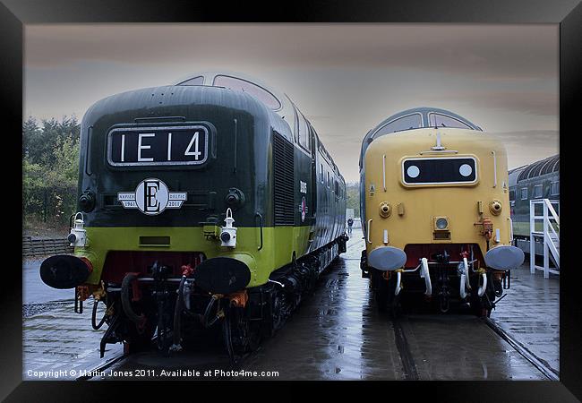 Deltics Framed Print by K7 Photography