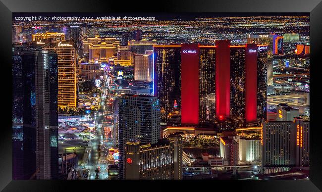 A Sinful View Framed Print by K7 Photography