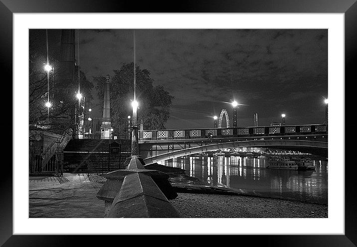 Down by the Banks Framed Mounted Print by K7 Photography