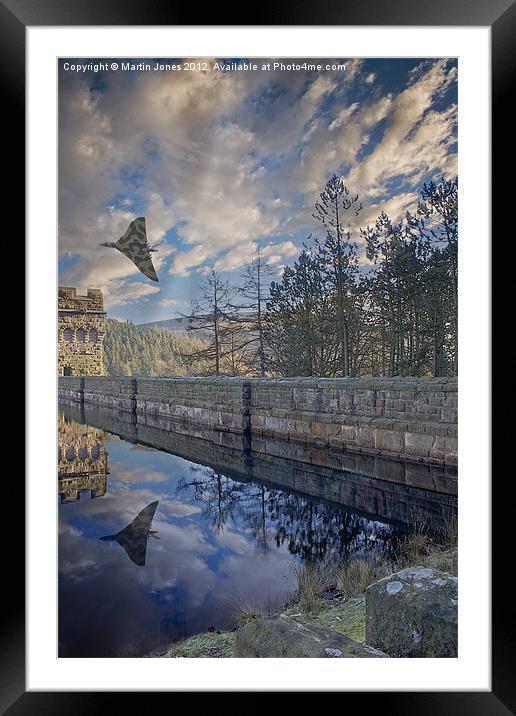 Vulcan over Howden Framed Mounted Print by K7 Photography