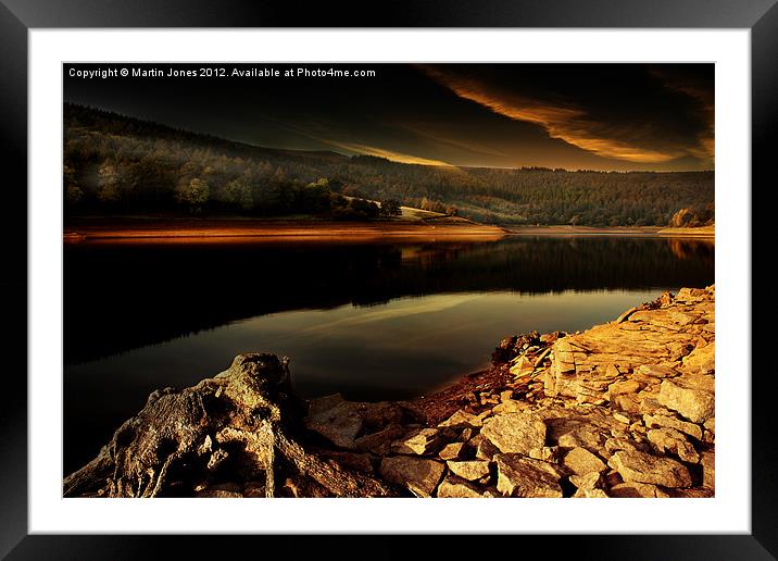 End of the Day Framed Mounted Print by K7 Photography