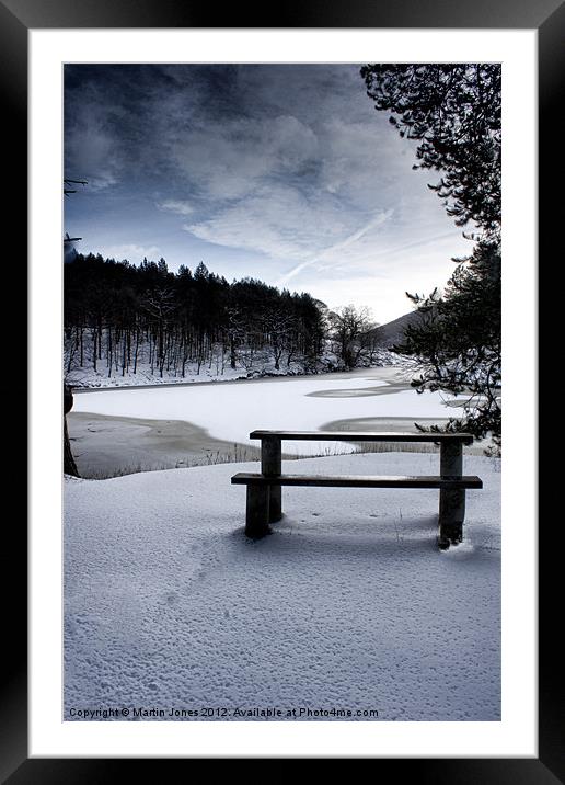 Fairholmes Frozen Framed Mounted Print by K7 Photography
