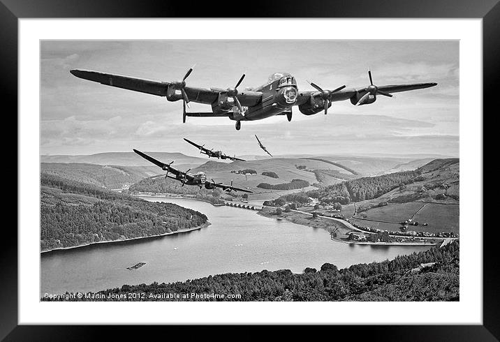 617 Squadron Homeward Bound Framed Mounted Print by K7 Photography