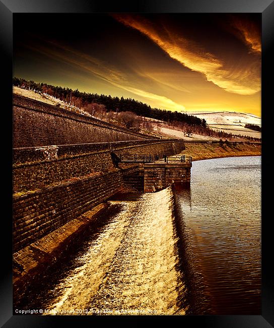 Dawn over Woodhead Framed Print by K7 Photography