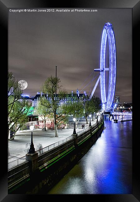 London Eye Framed Print by K7 Photography