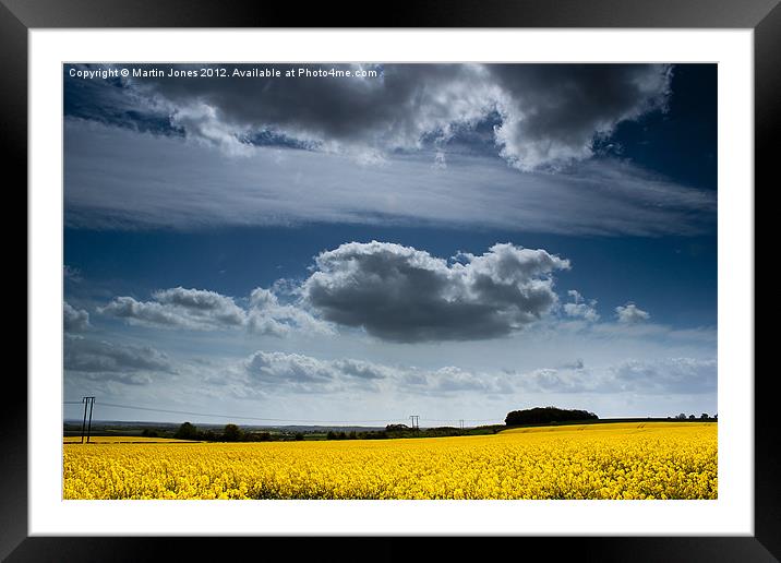 Big Sky Framed Mounted Print by K7 Photography