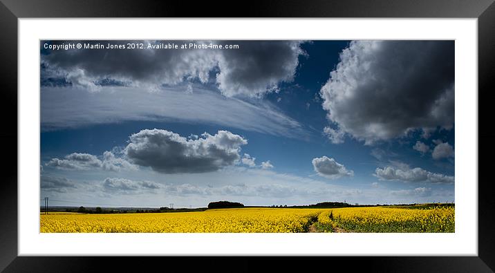 500 miles of Sky Framed Mounted Print by K7 Photography