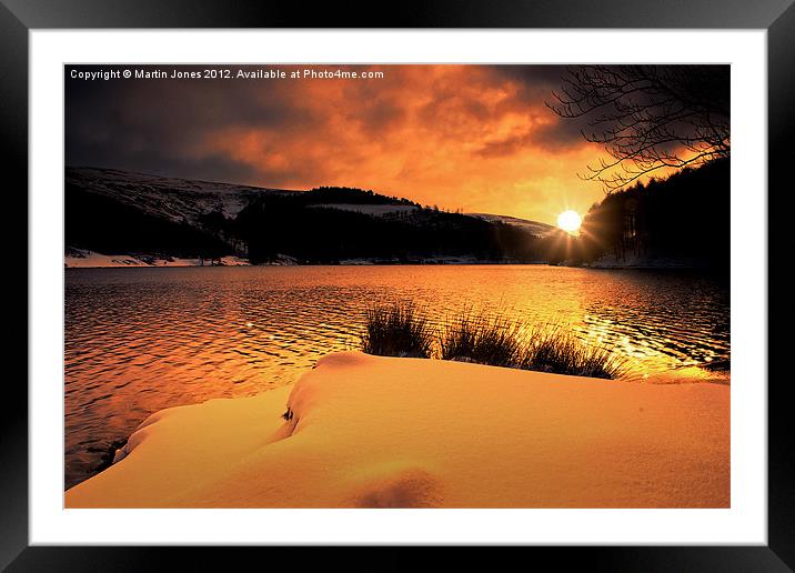 First Sunlight in the Valley Framed Mounted Print by K7 Photography