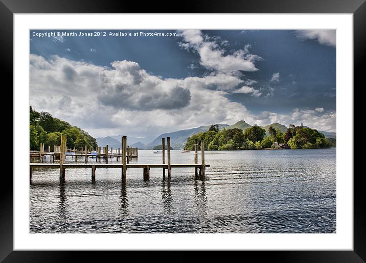 Towards Catbells Framed Mounted Print by K7 Photography