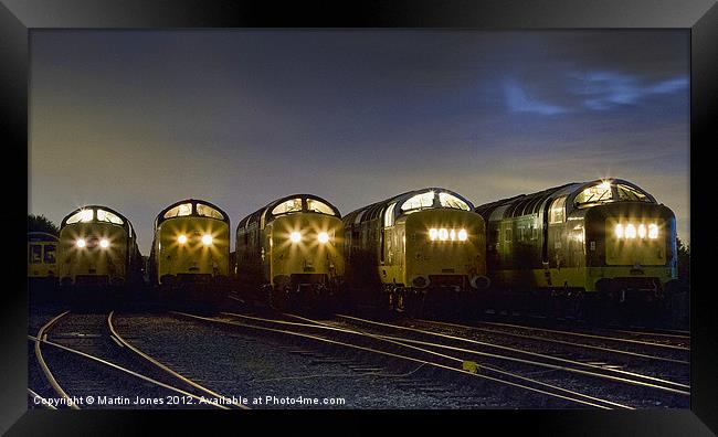 The Magnificent Five Framed Print by K7 Photography