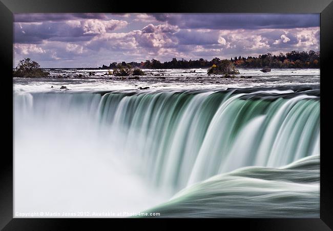 Horseshoe Falls Niagara, NY Framed Print by K7 Photography