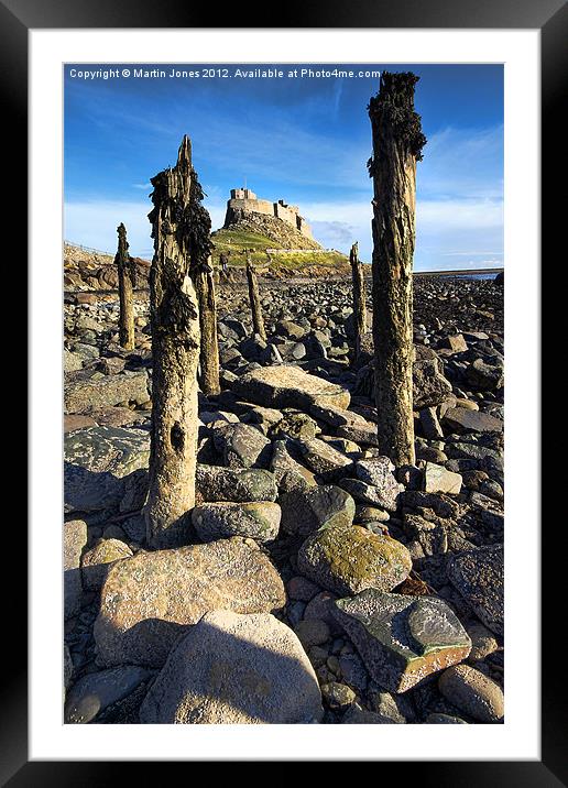 Lindisfarne Castle Framed Mounted Print by K7 Photography