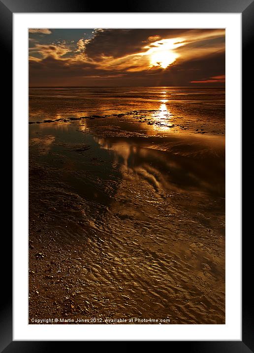 Over the Wash to Kings Lynn Framed Mounted Print by K7 Photography