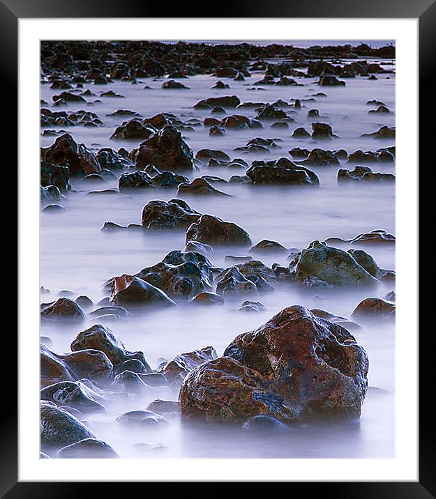 Cromer Mists Framed Mounted Print by K7 Photography