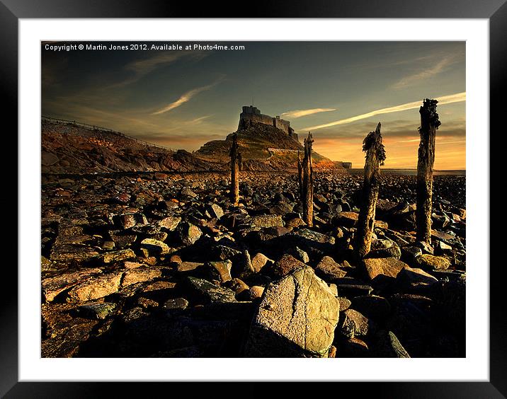 A Lindisfarne Dawn Framed Mounted Print by K7 Photography