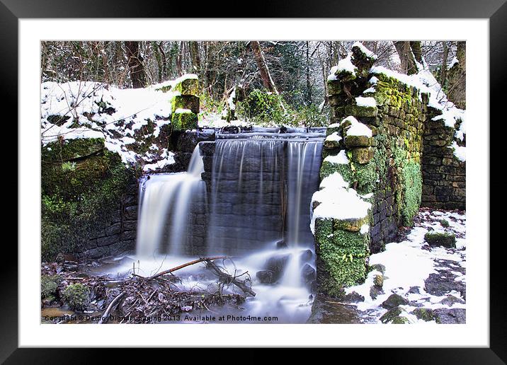 The Mill Race Framed Mounted Print by K7 Photography