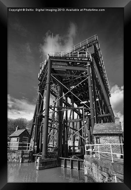The Anderton Boat Lift Framed Print by K7 Photography