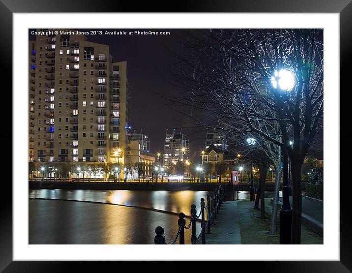 Salford Quays Framed Mounted Print by K7 Photography
