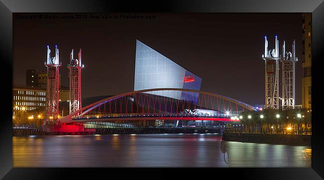 Connecting the City's Heart Framed Print by K7 Photography