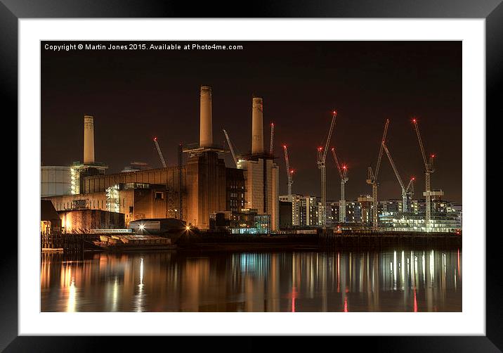 Battersea - A London Icon Framed Mounted Print by K7 Photography