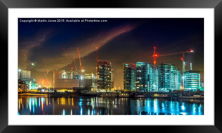  River Glow Framed Mounted Print by K7 Photography