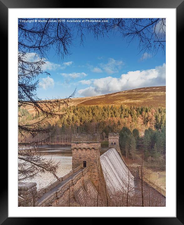  Wall Across the Valley Framed Mounted Print by K7 Photography