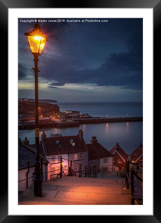 The 199 Steps of Whitby Framed Mounted Print by K7 Photography