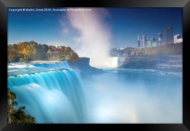  American Falls of Niagara Framed Print by K7 Photography