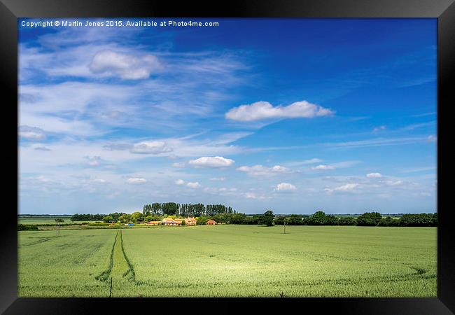 Blue Sky Thinking Framed Print by K7 Photography