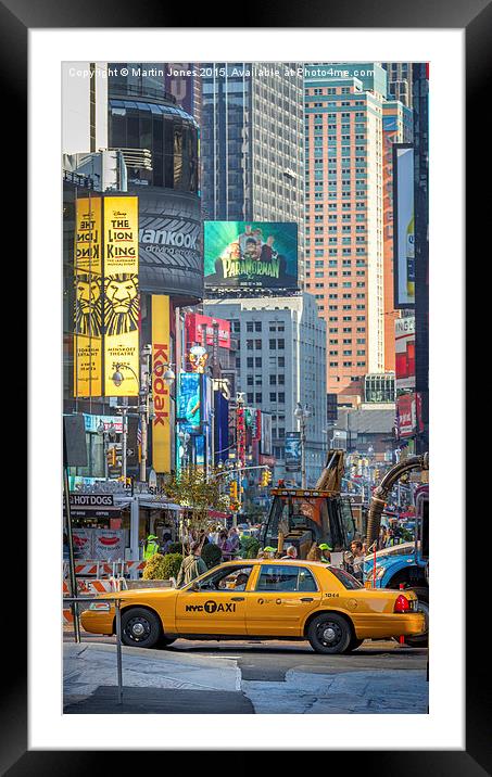  New York New York Framed Mounted Print by K7 Photography