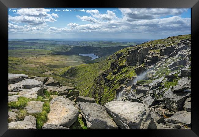  Kinder Downfall Framed Print by K7 Photography
