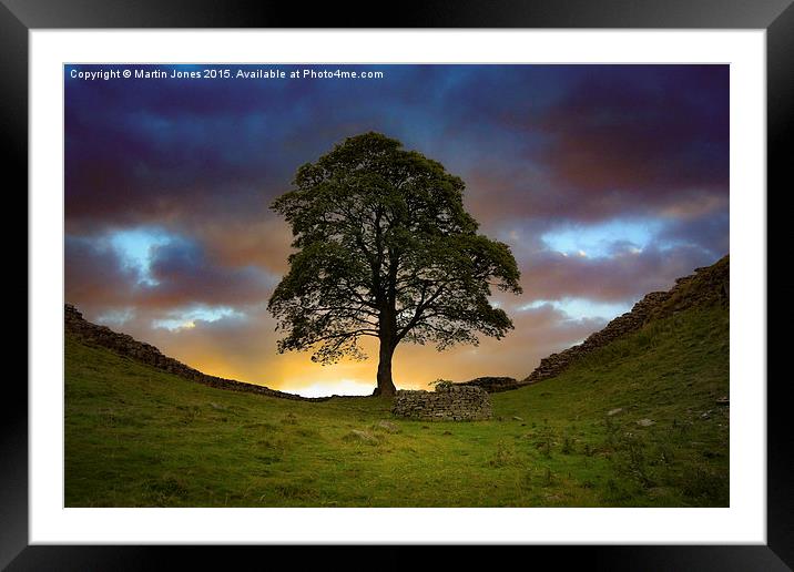  The Sycamore Gap Framed Mounted Print by K7 Photography