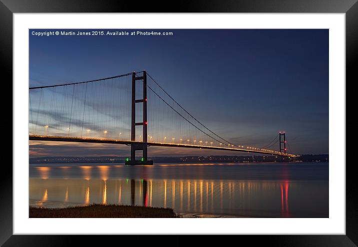 The Bridge Framed Mounted Print by K7 Photography