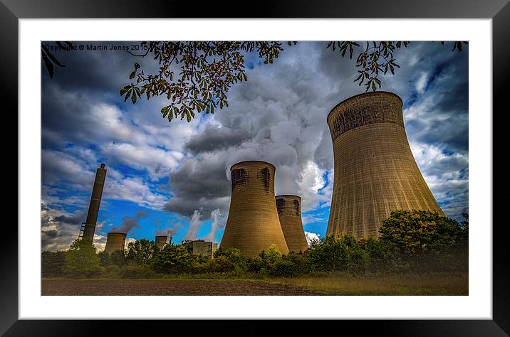 POWER ! Framed Mounted Print by K7 Photography