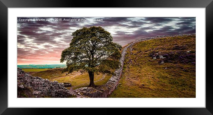  Sycamore Gap - Iconic Northumbria Framed Mounted Print by K7 Photography