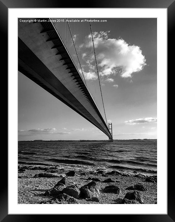  Bridge over the river Humber Framed Mounted Print by K7 Photography