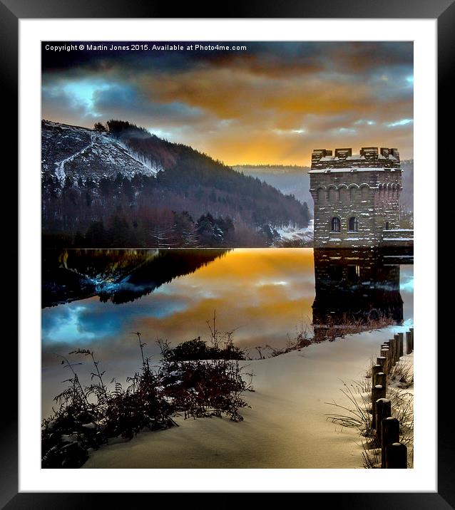  Winter in the Upper Derwent Valley Framed Mounted Print by K7 Photography