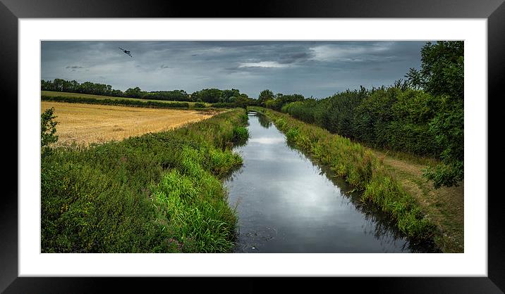  Vulcan XH558 Running for Home Framed Mounted Print by K7 Photography