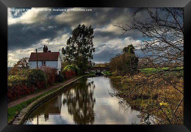  Tardebigge on the Birmingham and Worcester Canal Framed Print by K7 Photography