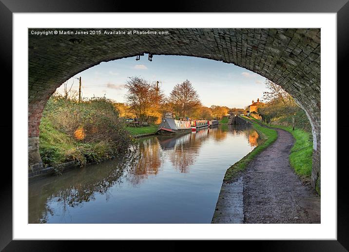 Canal Life Framed Mounted Print by K7 Photography
