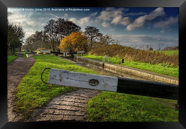  The Tardebigge Flight Framed Print by K7 Photography