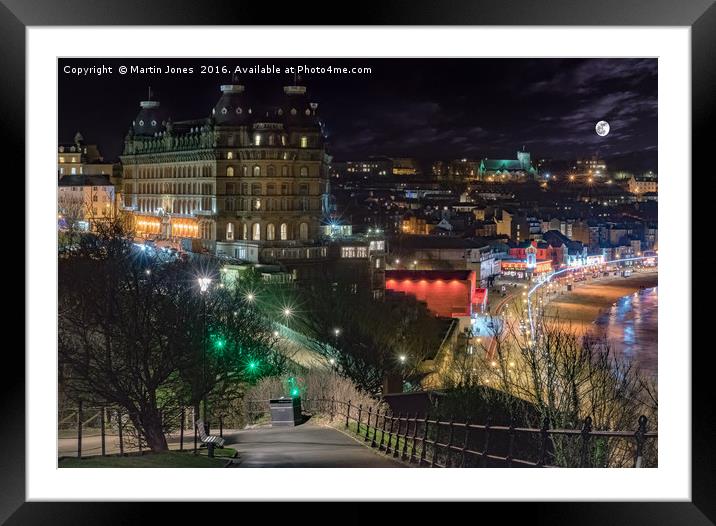 An Evening in Scarborough Framed Mounted Print by K7 Photography