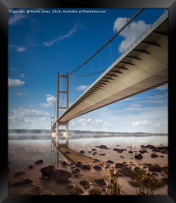 Humber Estuary Mists Framed Print by K7 Photography