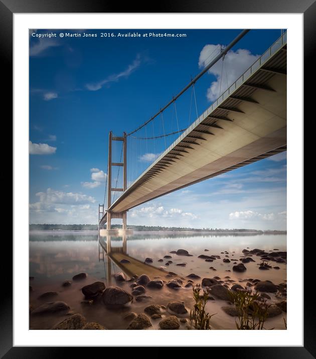 Humber Estuary Mists Framed Mounted Print by K7 Photography