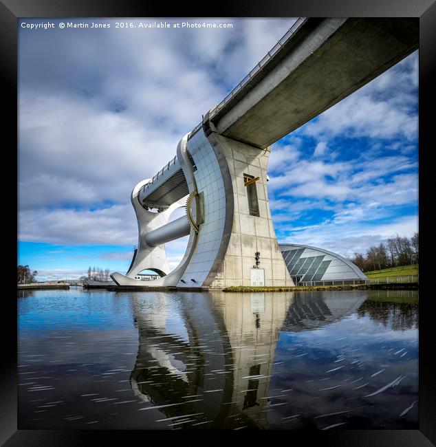 The Majestic Falkirk Wheel Framed Print by K7 Photography