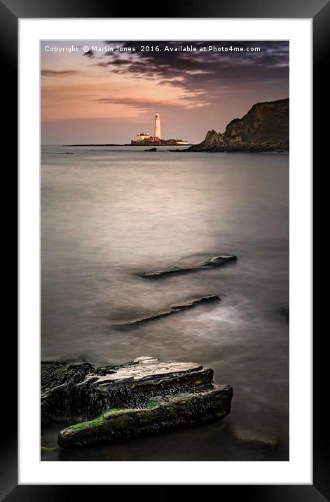 Iconic Northumberland Coast Framed Mounted Print by K7 Photography