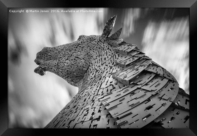 The Kelpies - Gateway to Scotland Framed Print by K7 Photography