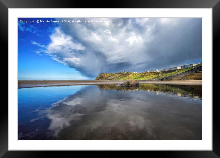 Reflective Scarborough Framed Mounted Print by K7 Photography