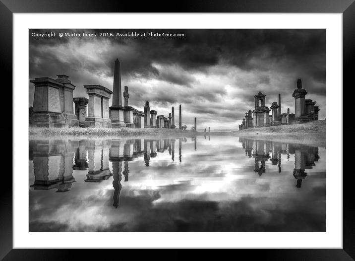 The Necropolis, Glasgow Framed Mounted Print by K7 Photography