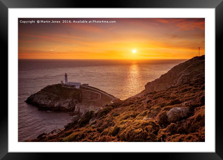 Ynys Lawd - South Stack, Anglesey Framed Mounted Print by K7 Photography